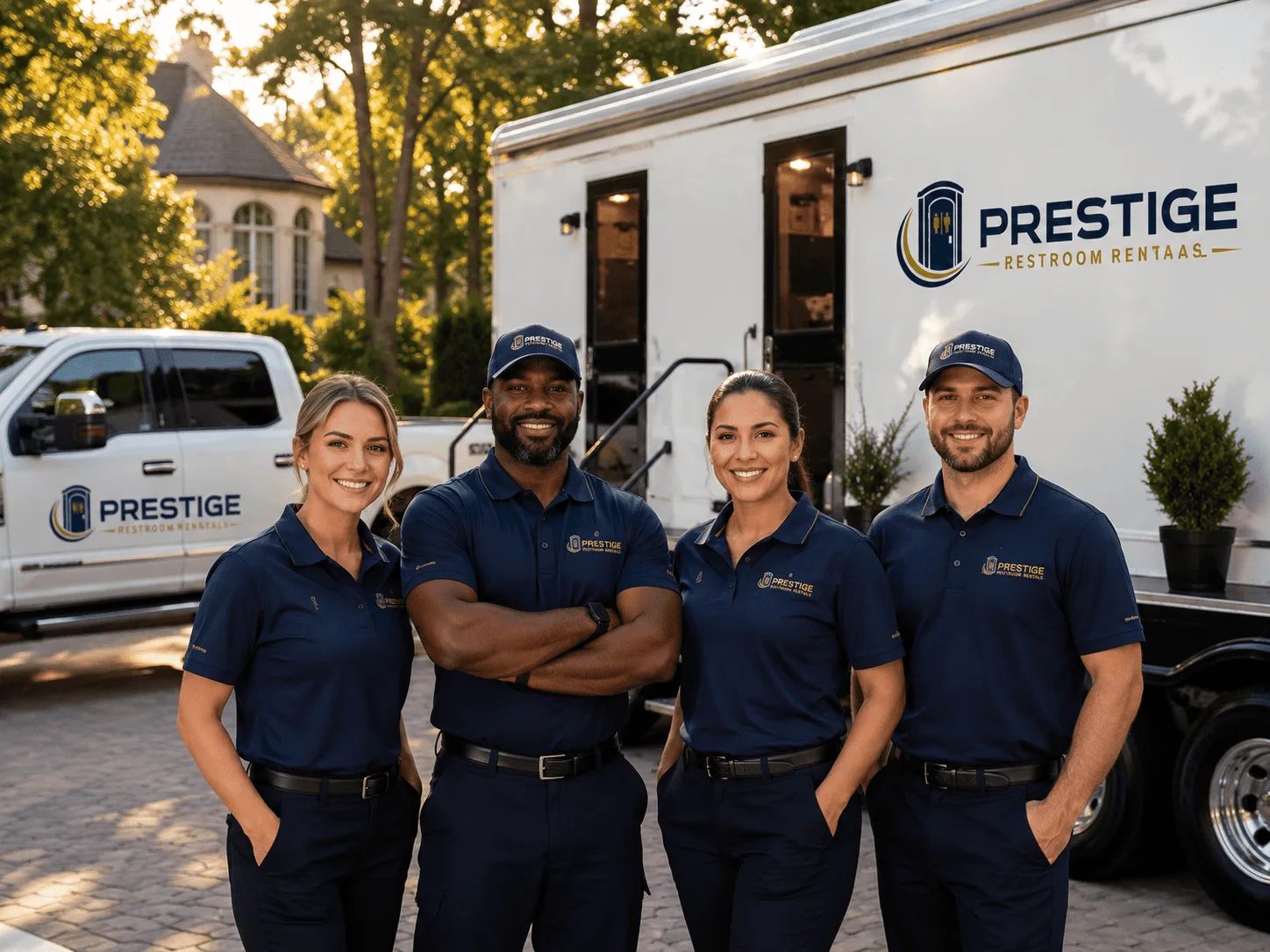 Trusted Luxury Portable Restrooms company in Snook, TX
